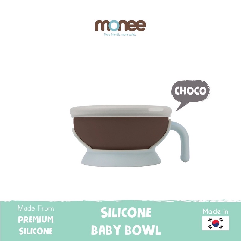 Monee Baby Silicone Bowl/mangkok makan bayi