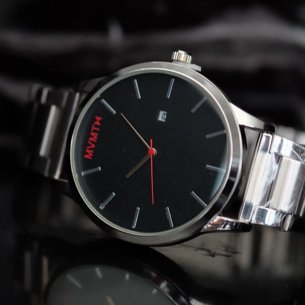 Jam Tangan Pria Wanita MVMT Tanggal Tali Rantai