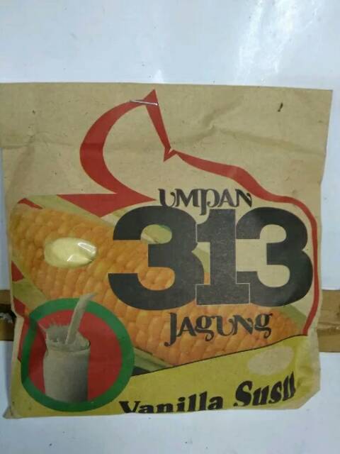 Djempol 313 - Umpan Jagung aroma Pandan Vanila Susu