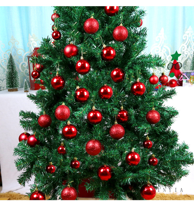 4cm/6cm Christmas Balls Christmas Tree Decorations Xmas Ornaments Ball New Year Gift Home Decor（Matt Style）