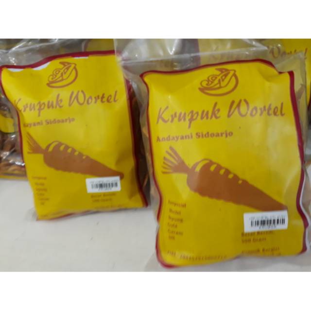 KERUPUK KRUPUK MENTAH WORTEL BAYAM ANDAYANI SIDOARJO CAMILAN CEMILAN KHAS MALANG