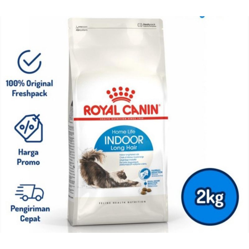 royal canin indoor long hair 2 kg - freshpack