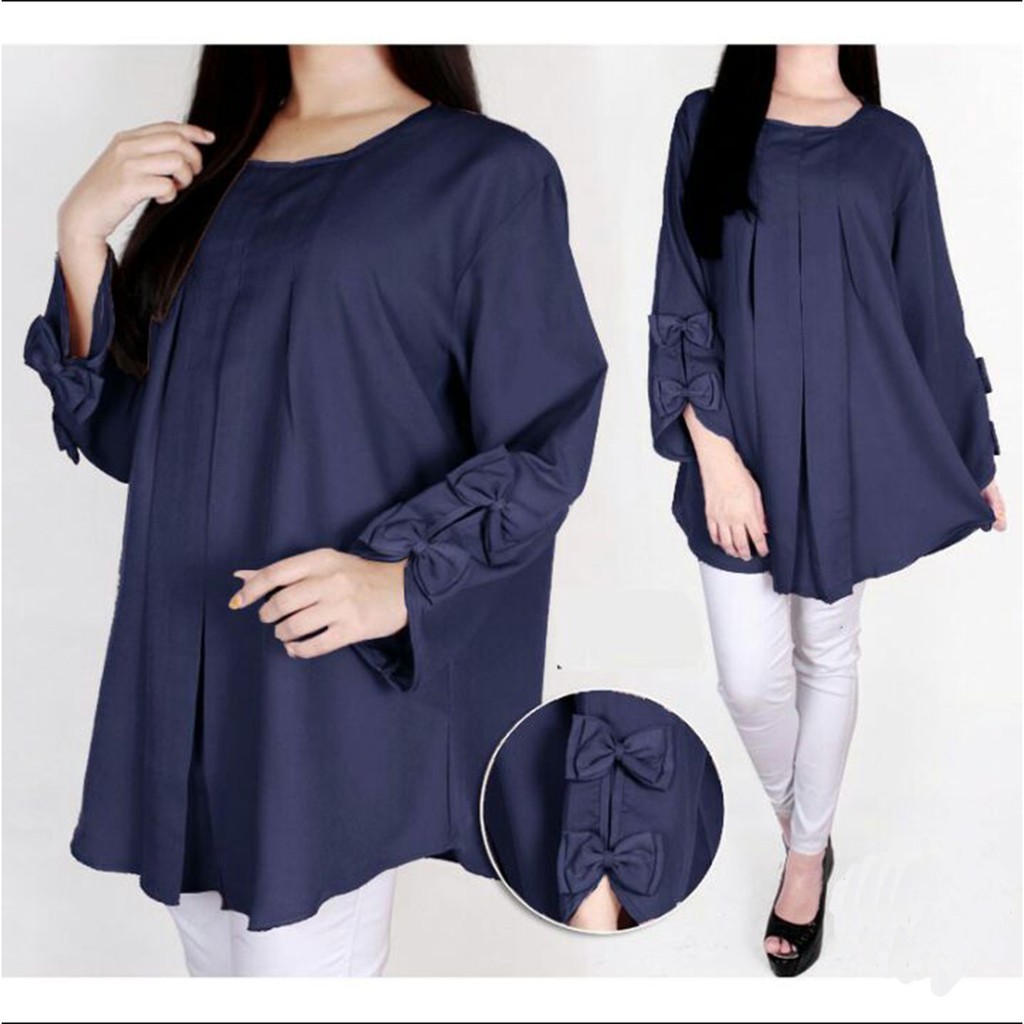 BLOUSE WANITA | ATASAN WANITA | BAJU JUMBO | BAJU WANITA | BLOUSE JUMBO | PAKAIAN WANITA JUMBO ...