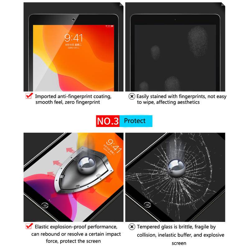 Screen Protector Matte for iPad Pro 11 2021 Air 4 3 iPad 10.2 iPad Mini 5 6 8 9 8th 9th generation Blueray Hydrogel Film