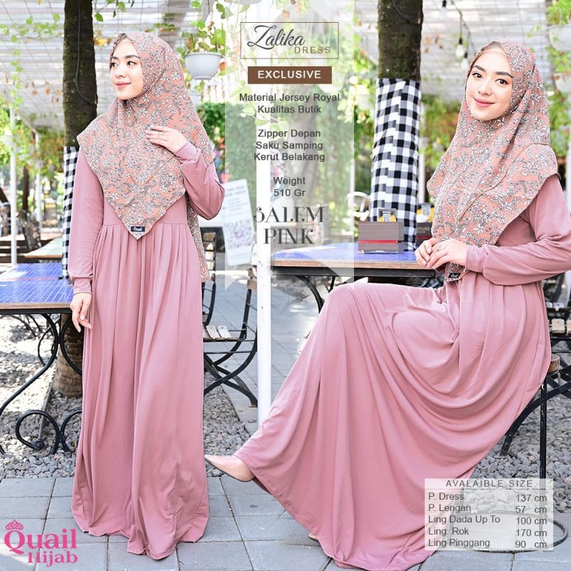 ZALIKA DRESS ORI QUAIL