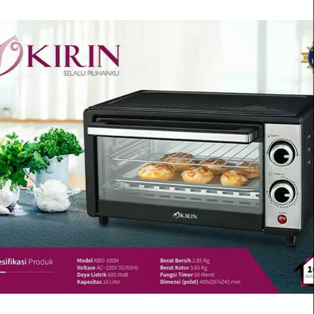 KIRIN Oven Listrik KBO 100 M
