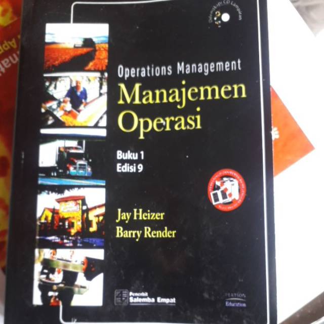 

Manajemen operasi.buku 1. Edisi 9
