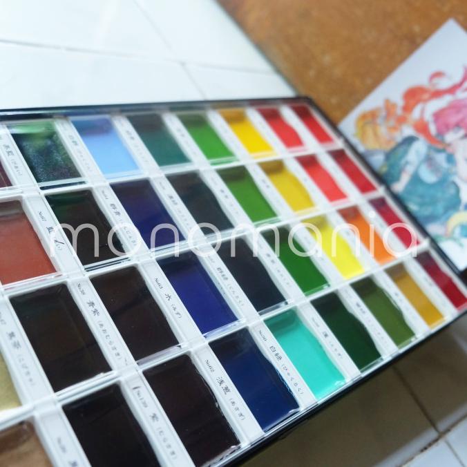 

SALE Kuretake Gansai Tambi Watercolor Palette - 36 Color Set/CAT AKRILIK SET/CAT AKRILIK SET 24 WARNA/CAT AKRILIK PASTEL/CAT AIR/CAT AIR LUKIS SET/CAT AIR GIOTTO/KUAS LUKIS 1 SET/KUAS LUKIS KECIL/KUAS LUKIS LENGKAP/KANVAS LUKIS/KANVAS LUKIS SKETSA/KANVAS