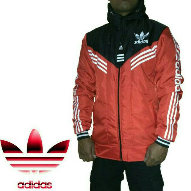 Jaket adidas parasut tebal