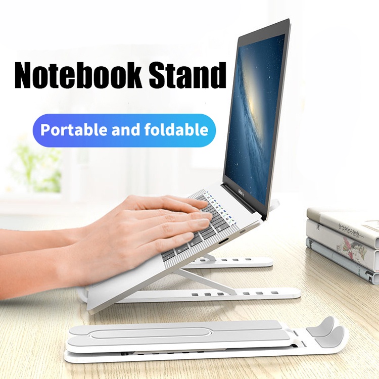 Laptop Stand Aluminium (box coklat) LS002 - 44018