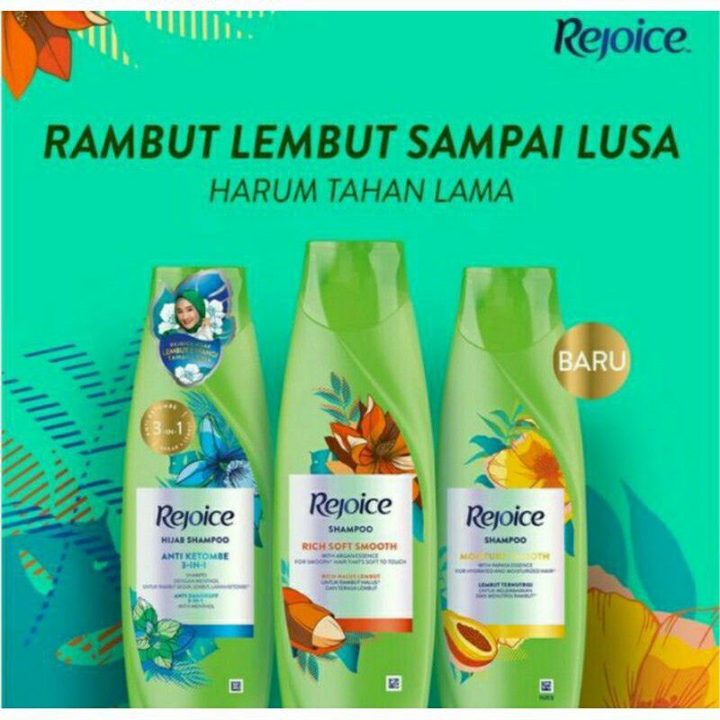 PROMOO SHAMPOO REJOICE 150ML ~ SHAMPOO REJOICE ORIGINAL 100%