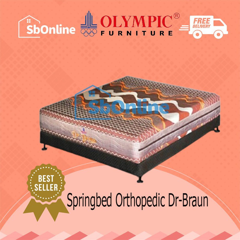 Spring Bed Dr.Braun Olympic Matras Zipper - Kasur Saja