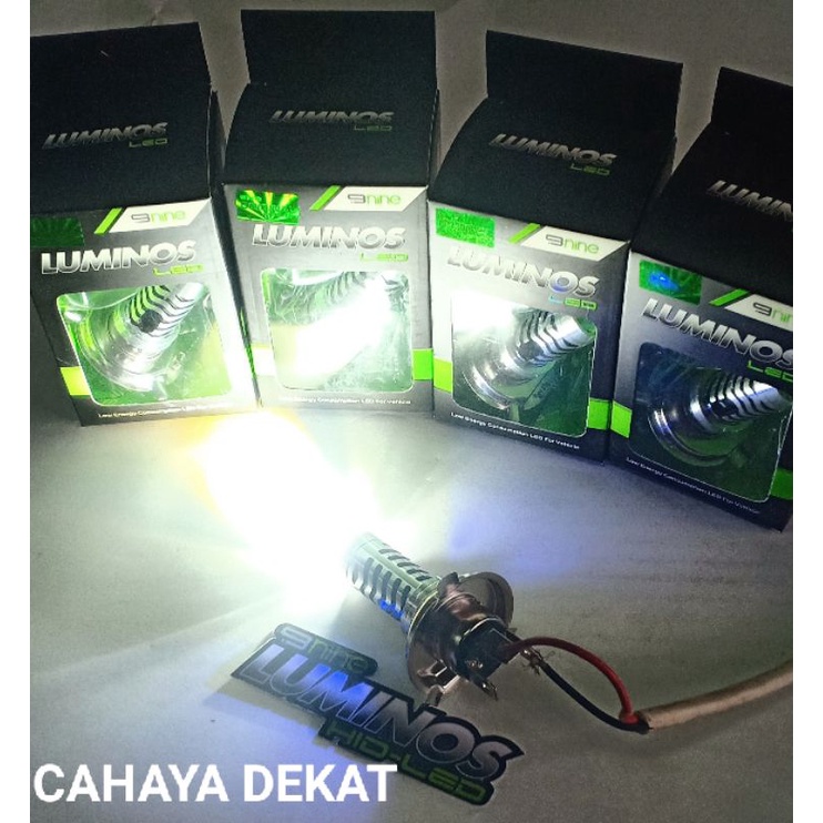 lampu LED depan luminos LS2 H4 laser 2 warna LED depan H4 2warna Vixion old/Vixion new/R15 v2/MX king 150/Byson/Cb 150r/CBR 150/Scoopy fi/ninja 150/ninja 250 mono/Vespa fi/KLX 150-3
