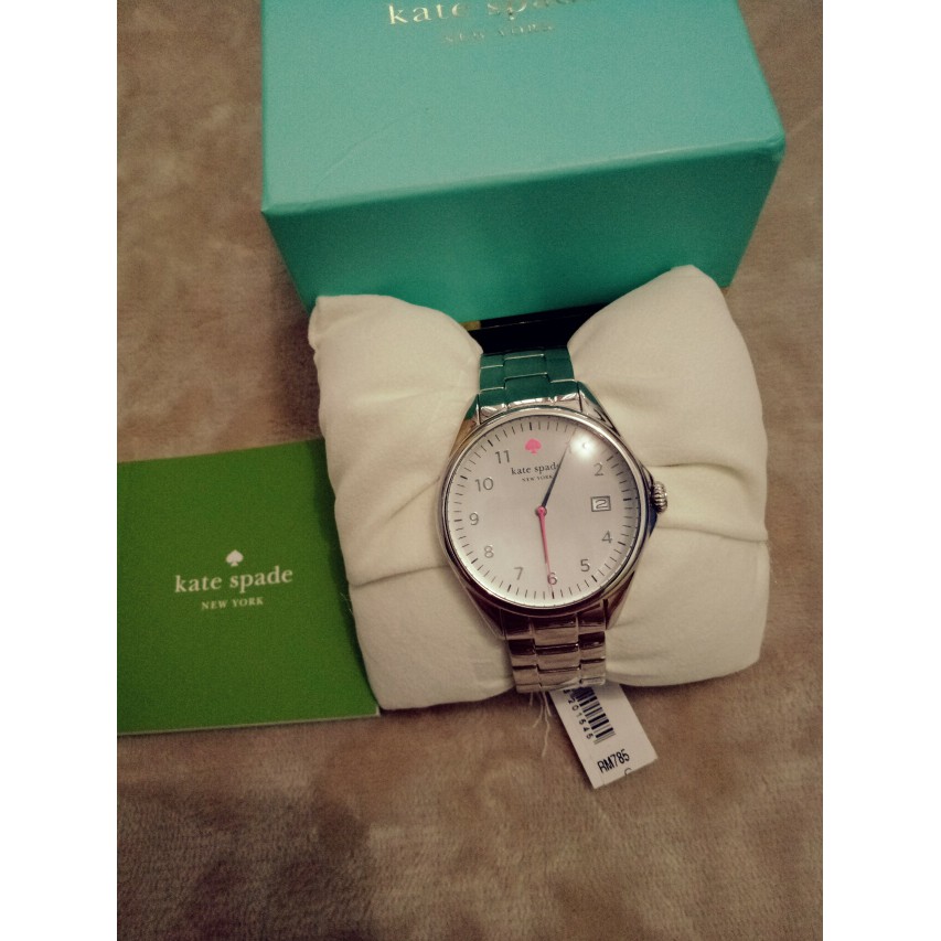 Jam Tangan Wanita Kate Spade Women's 1YRU0029 "Seaport" Stainless Steel Watch Original