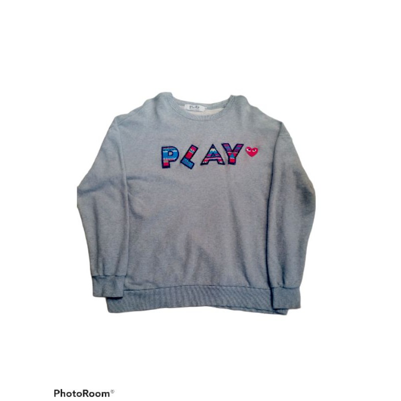 play cdg crewneck second original