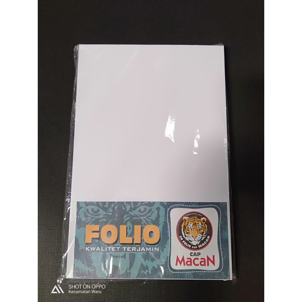 

BC Putih Cover 150 gsm Folio 100 lembar Sampul Buku