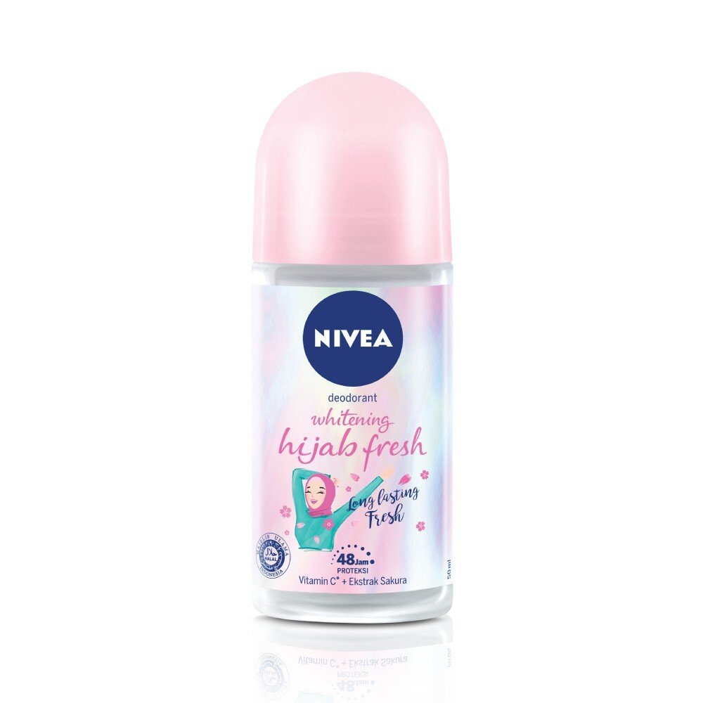 NIVEA Hijab Fresh Whitening Deodorant Roll On 25 ml / 50 ml