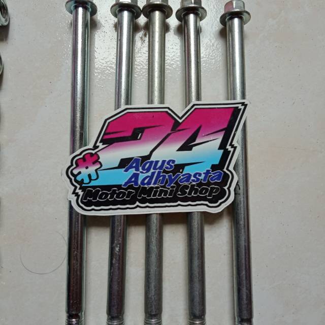 As roda depan atau belakang velg mini gp motor mini gp