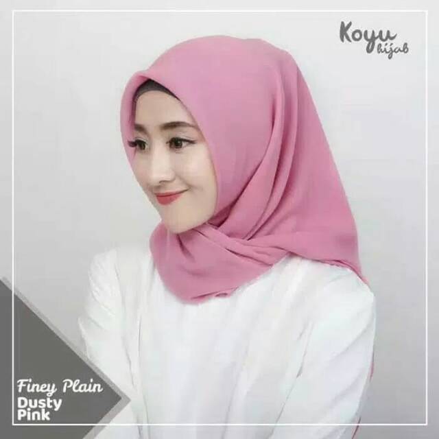 hijab segiempat chiffon