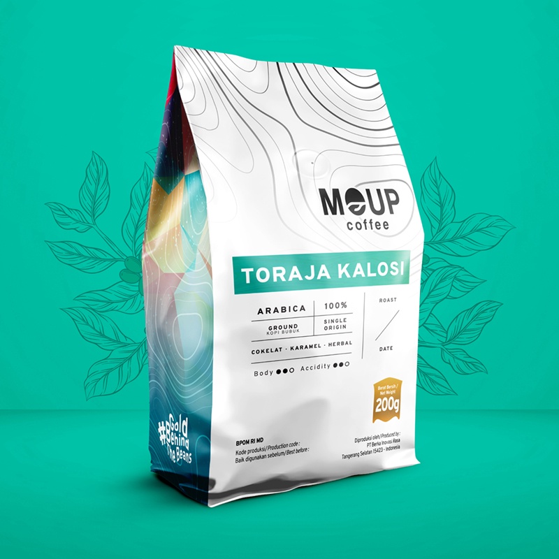 

KOPI TORAJA KALOSI MOUP-Coffee 200gr Bubuk Paling Murah Terbaik Grade A