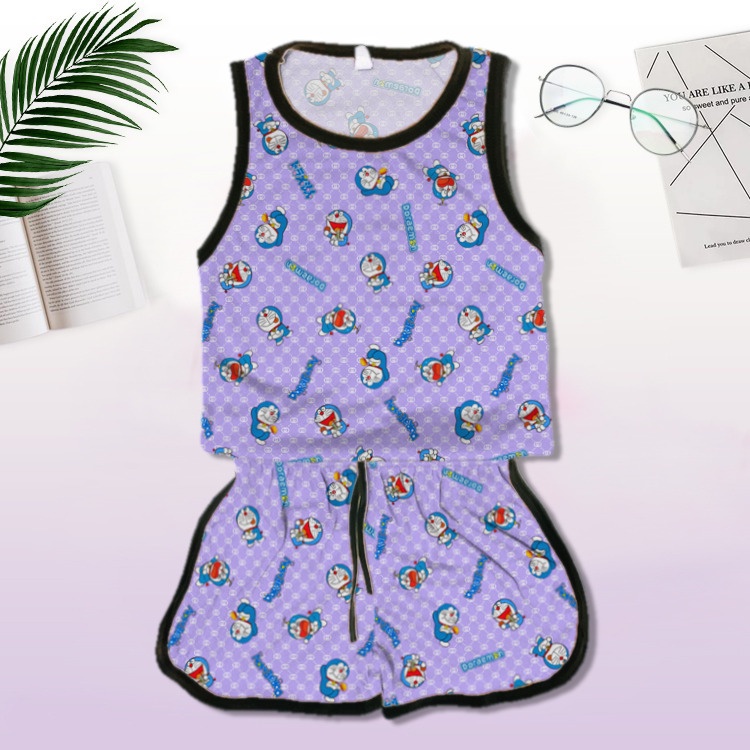 VINCE - Setelan playset anak singlet / Set balita motif unisex