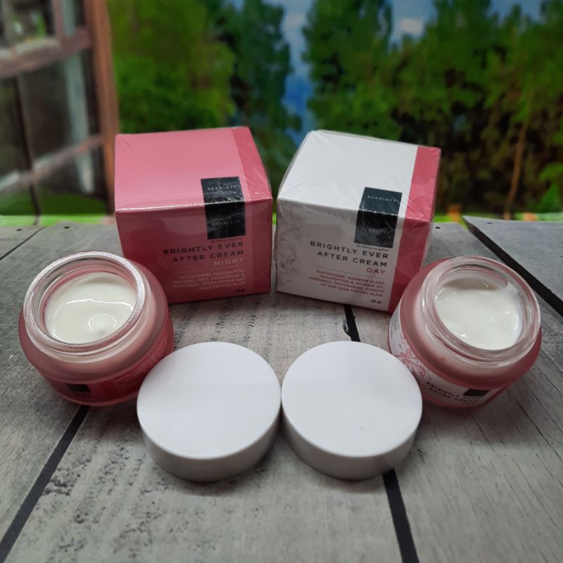 PAKET (BRIGHTLY) CREAM SCARLETT DAY & NIGHT ORIGINAL