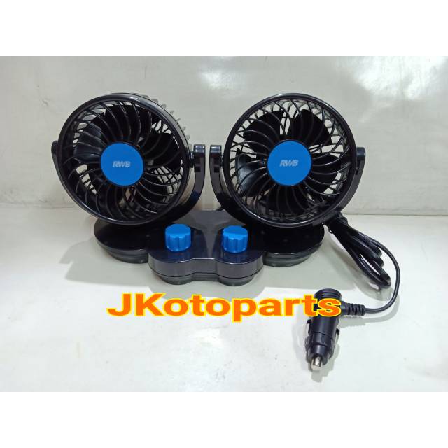 Kipas Angin Mobil Double
