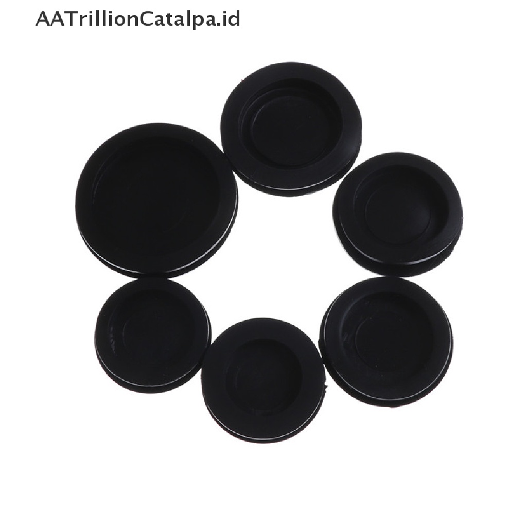 (AATrillionCatalpa) 5pcs / Set Plug Stopper / Penutup Celengan Uang Bahan Karet Ukuran 34mm - 50mm