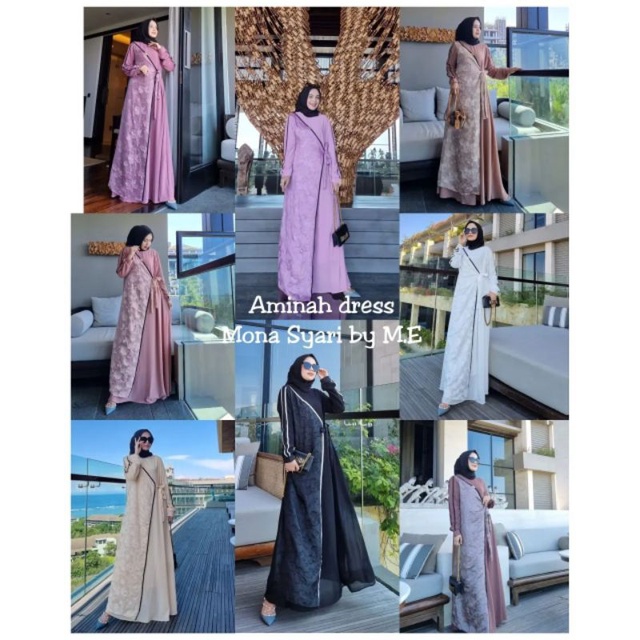 AMINAH DRESS BY MONA SYARI M.E