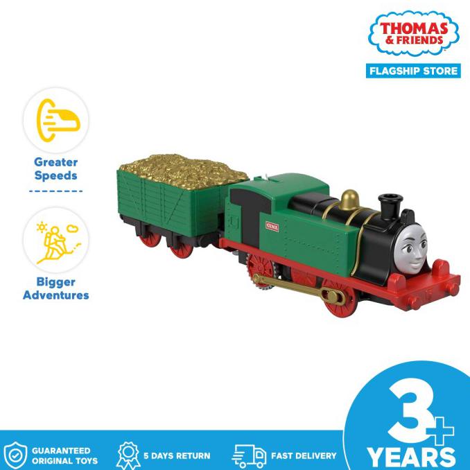 Thomas and Friends TrackMaster Motorized Engine (Gina) - Mainan Kereta