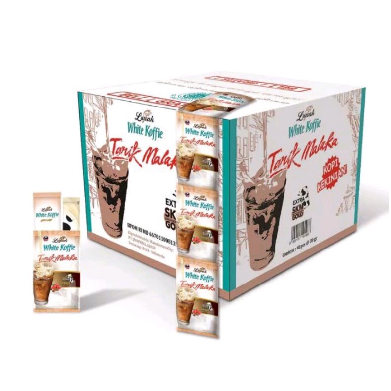 Luwak White Koffie Tarik Malaka 10 x 30gr