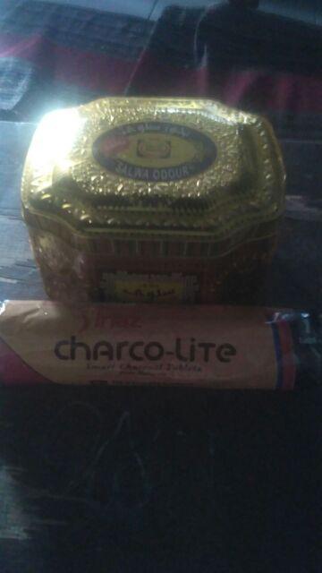 Arang Magic Charco Lite 10 Biji Charcoal Briket / Bricket Untuk Dupa Sisha Buhur / Bukhur / Bukhoor