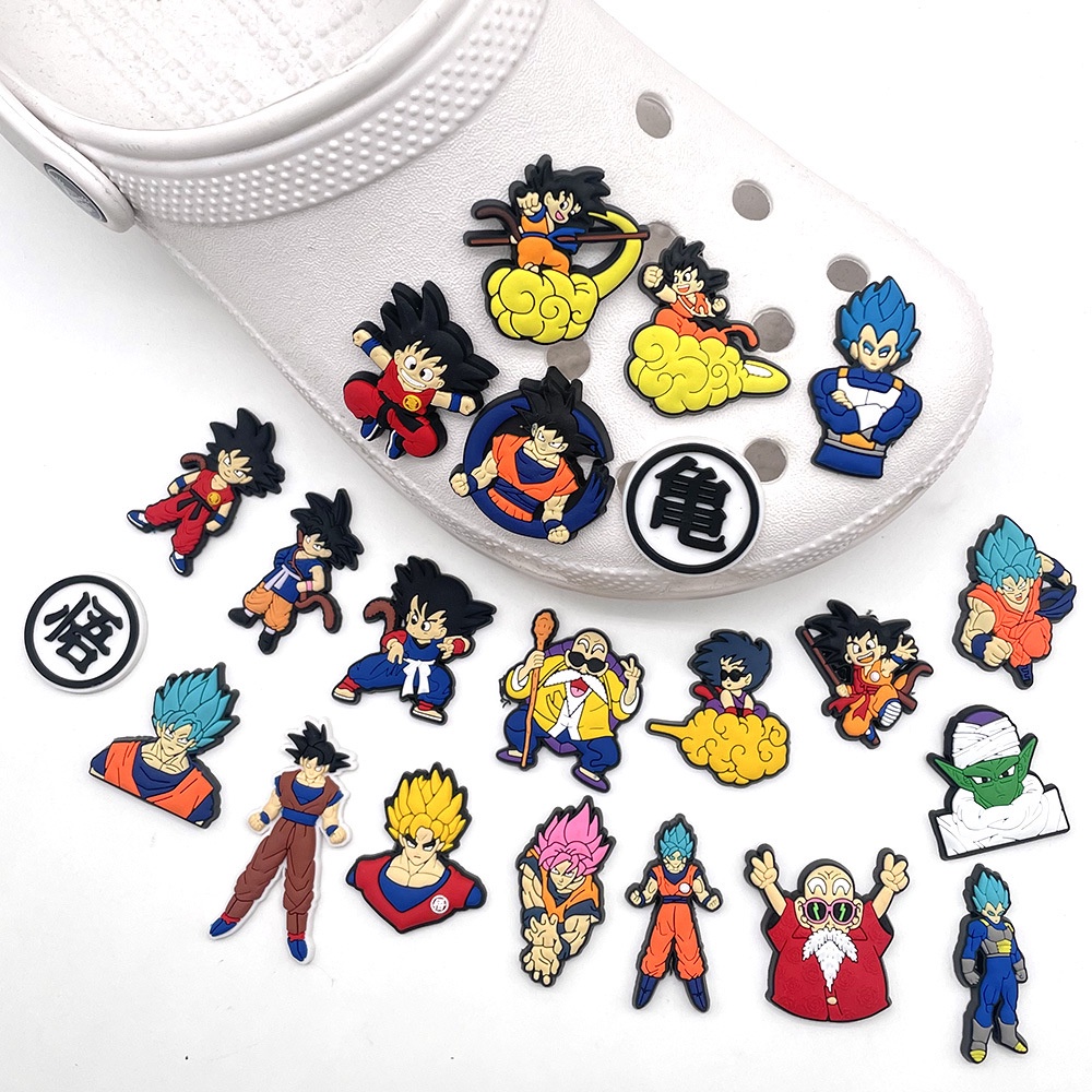 Aksesoris charms Anime Dragon Ball crocs Untuk Anak Dan Dewasa