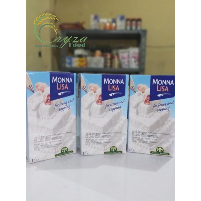 

(BISA COD) Whipping Cream "Monna Lisa". 1 lt.