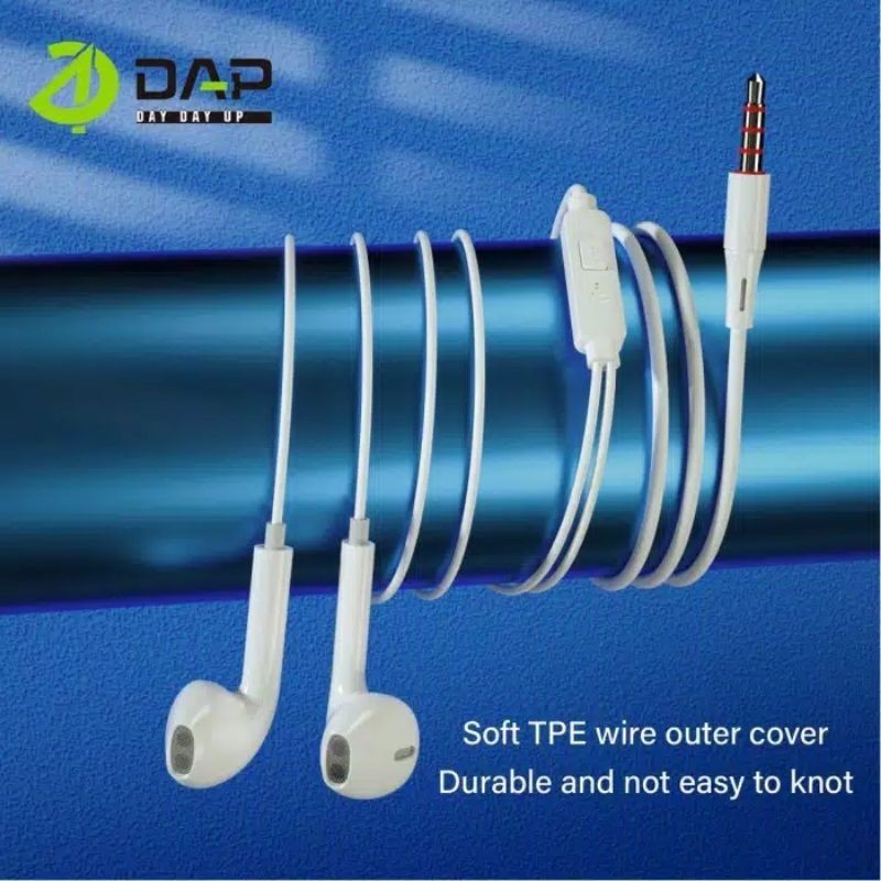 HEADSET DAP DH-F4 SURROUND STEREO 1TOPLES ISI 30PCS HANDSFREE EARPHONE DAP DH-F4 SURROUND STEREO