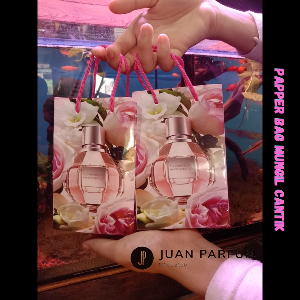 

PAPPER BAG PINK CUTE UKURAN KECIL // TRAVEL SIZE // PER PCS // SATUAN