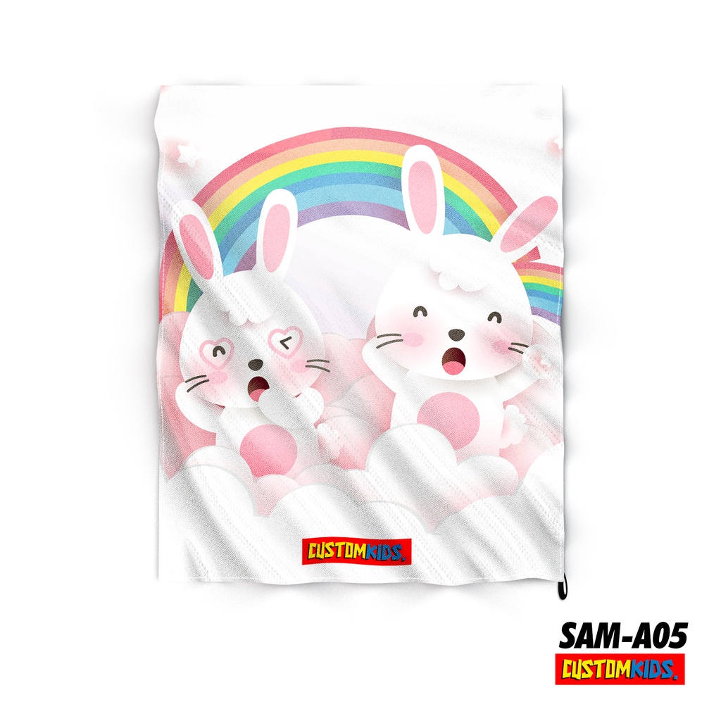 READY STOCK | Sajadah Muka Travelling Anak Printing Anti Air-SAM-A05