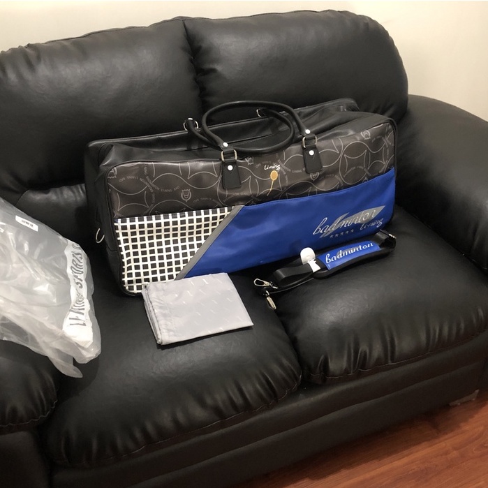 Lining ABJR010 Tas Raket Badminton Square Bag Kotak Hitam Black Li-Ning ABJR 010 Li Ning Pro Tournam