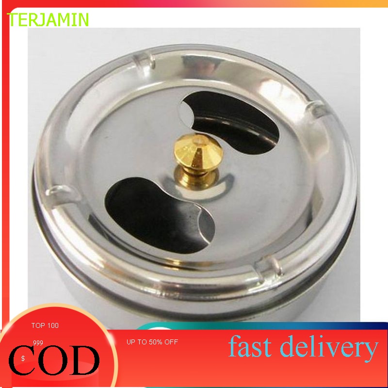Asbak rokok putar stainless shoopemall