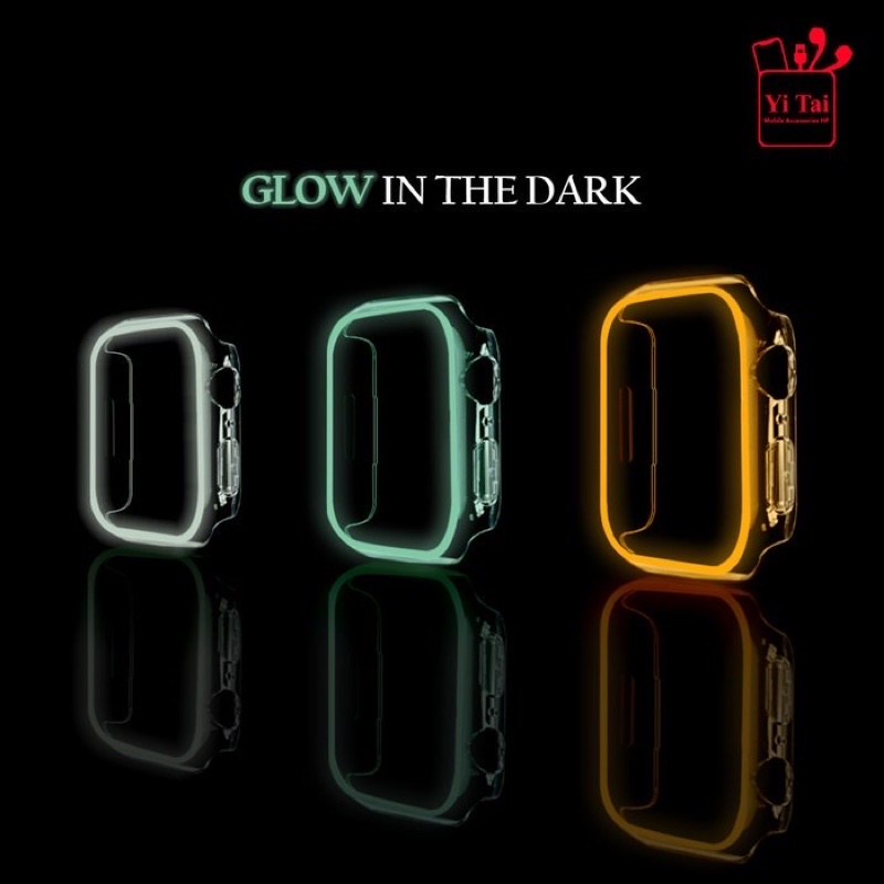 Hard Case For Apple Watch Glow In The Dark 38MM 40MM 41MM 42MM 44MM 45MM Promo Sen