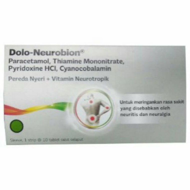 Dolo Neurobion 10 tablet/strip, Dolo-Neurobion vitamin syaraf