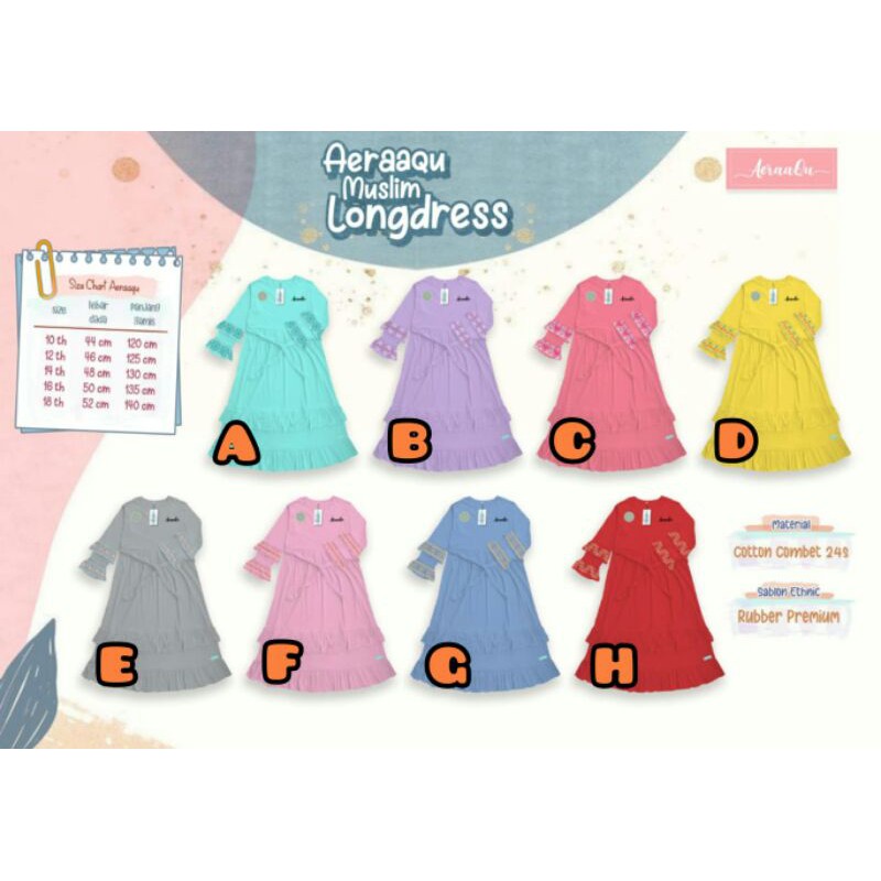 baju gamis anak perempuan 12tahun jumbo