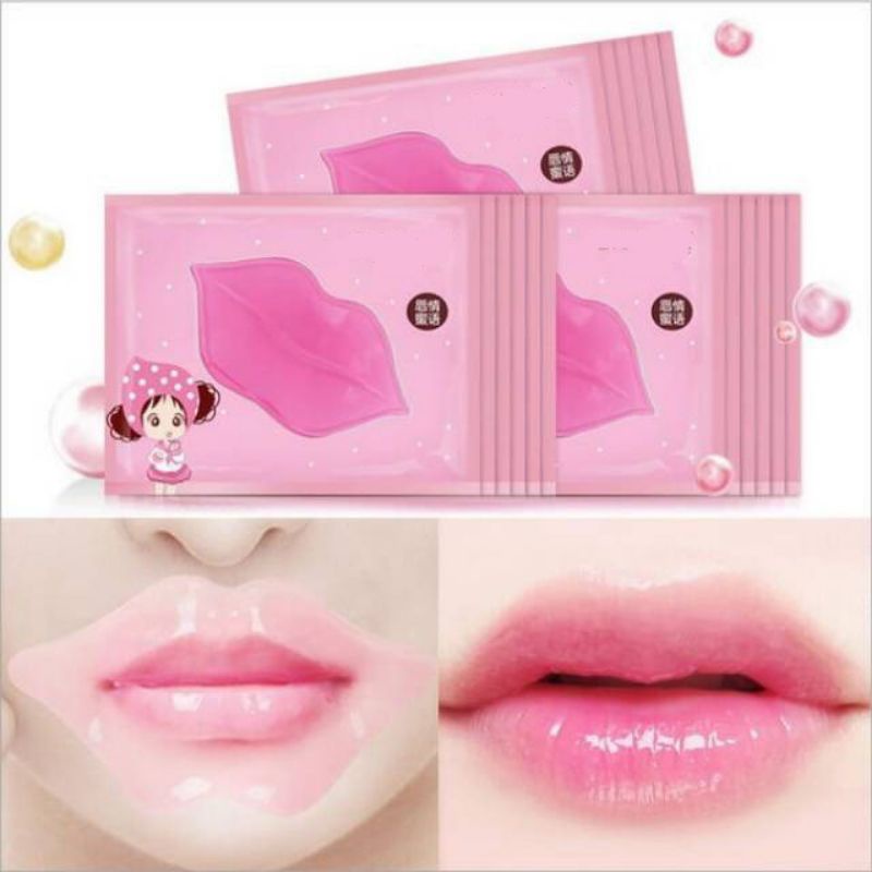 MASKER BIBIR BIOAQUA/BIOAQUA COLLAGEN LIP MASK (FREE GIFT)