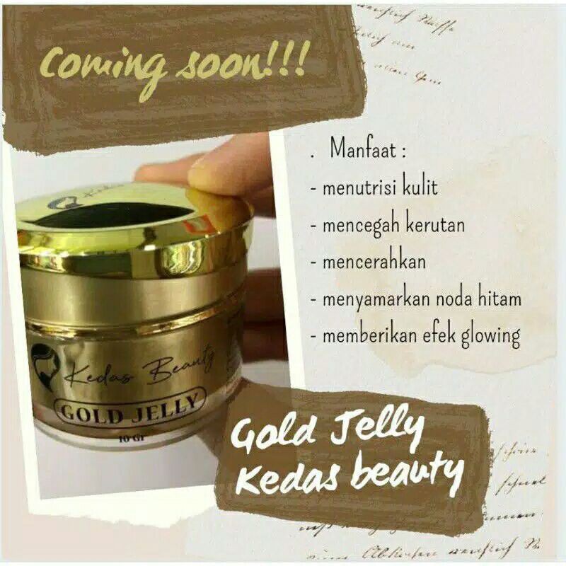 gold jelly Kedas beauty