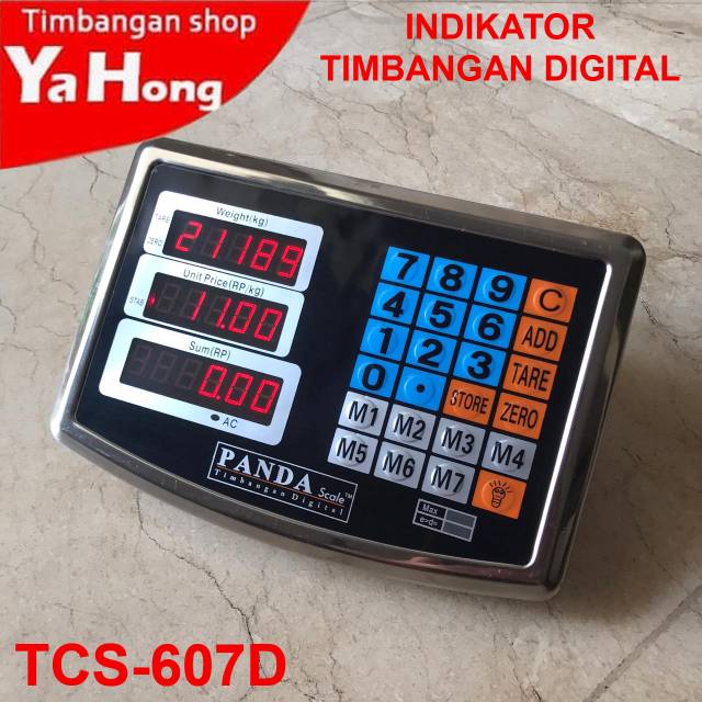 Indikator Timbangan Digital Kepala Timbangan Digital Dual Display