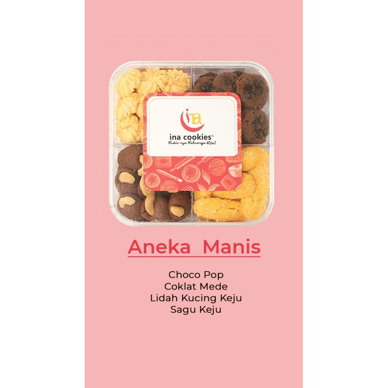 

READY STOCK Kue Kering Ina Cookies | Aneka Kombinasi Coklat Asin Nastar | Murah Enak Berkualitas Ori dan Paling Laris