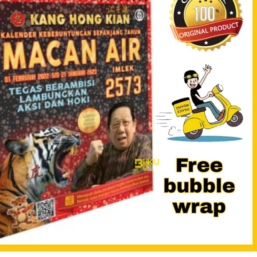

Terlaris!! READY STOK KALENDER IMLEK 2573 Kalender Keberuntungan Sepanjang Tahun Macan Air Imlek 2573 + BONUS Karya KANG HONG KIAN OD0++
