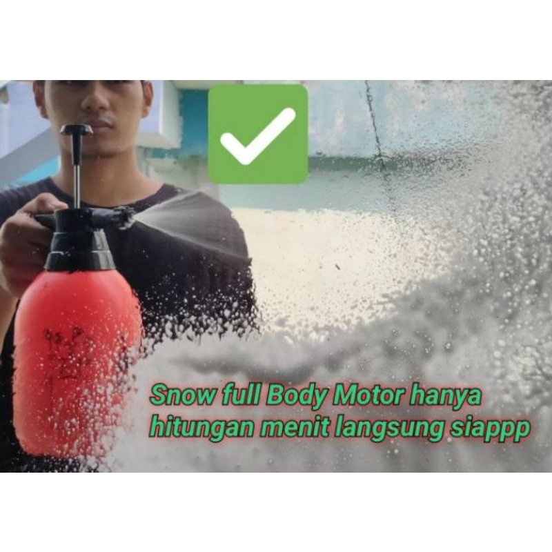 Snow Wash Buat Salju Motor &amp; Mobil Foam