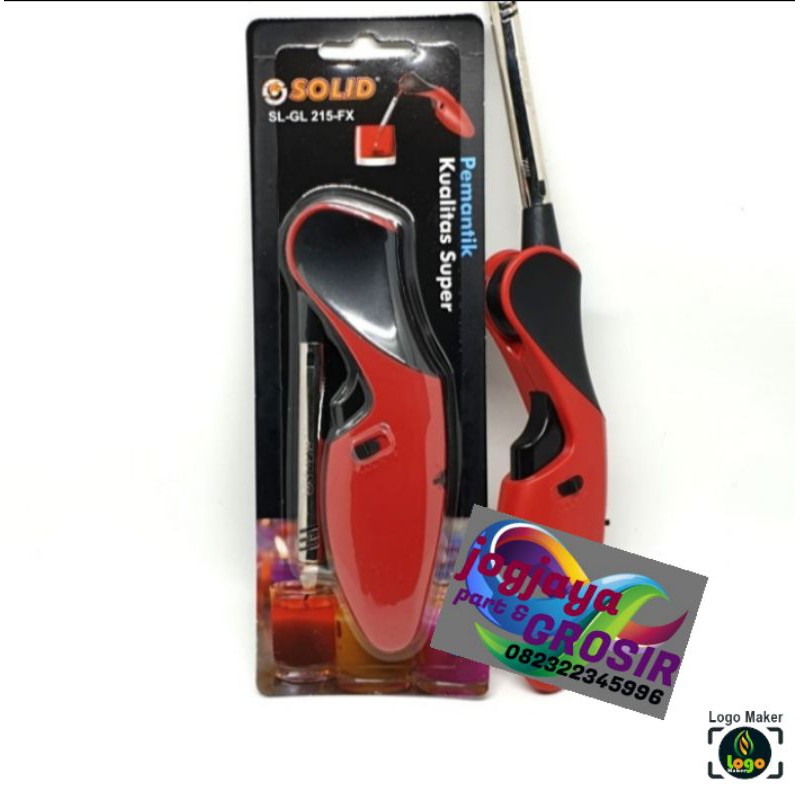 Korek Api Solid - Pematik Lipat - Korek Api Kompor - Korek Gas Panjang - Lighter Pemantik Gas