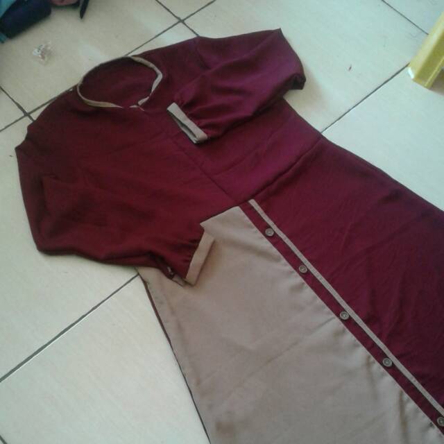 Gamis wollycrep zizeza